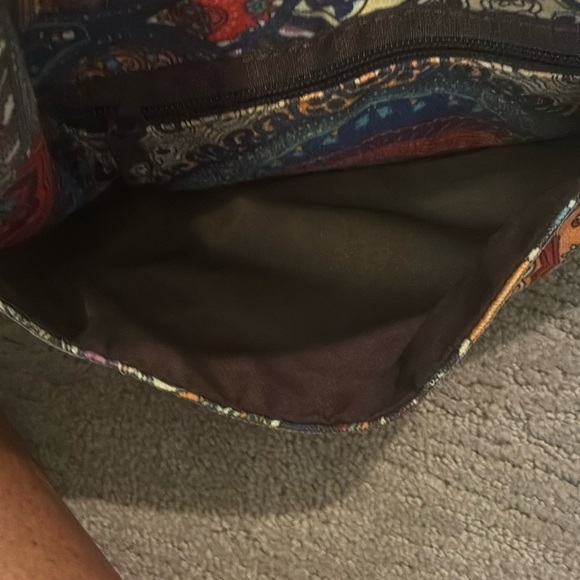 Durable fabric yoga mat carrier with pocket and zipper pocket. Custom-made. - Picture 4 of 7